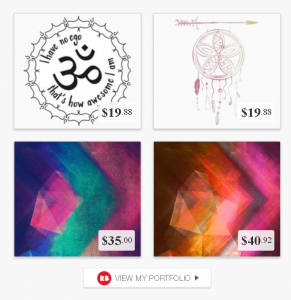 red bubble portfolio, print on demand, sell tshirt, t-shirt printing, manufacturing, online, shipping, online shop, pick your favourite design, clocks, books, bags, pillows, scarves, designs, printed, lakazdi, kassandra bowers