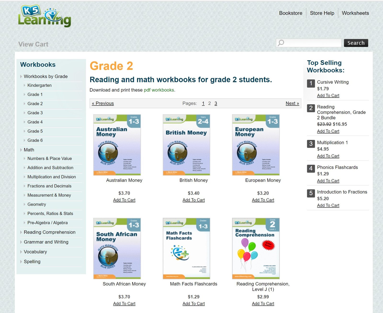 5k graded learning from home materials print PDF