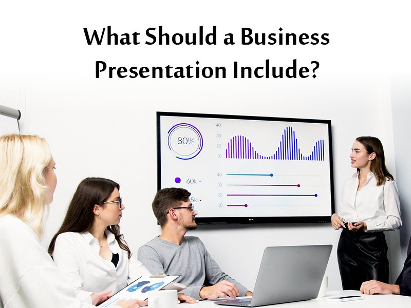 what to include in business presentation